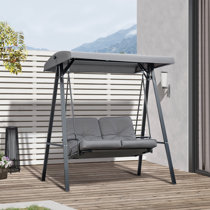 Wayfair porch deals swing cushions